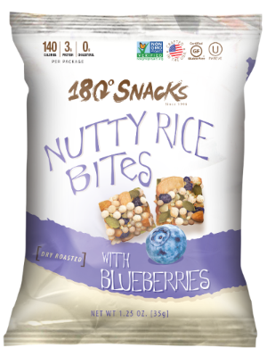 Nutty Rice Bites with Blueberries  (Pack of 6)