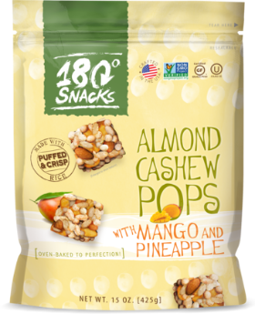 Almond Cashew Pop with Mango and Pineapple (15 oz.)