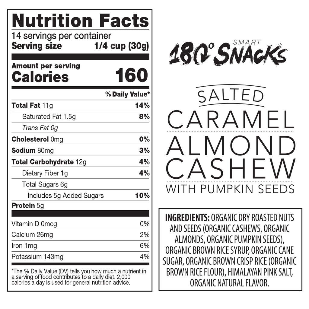 Organic Salted Caramel Almond Cashew