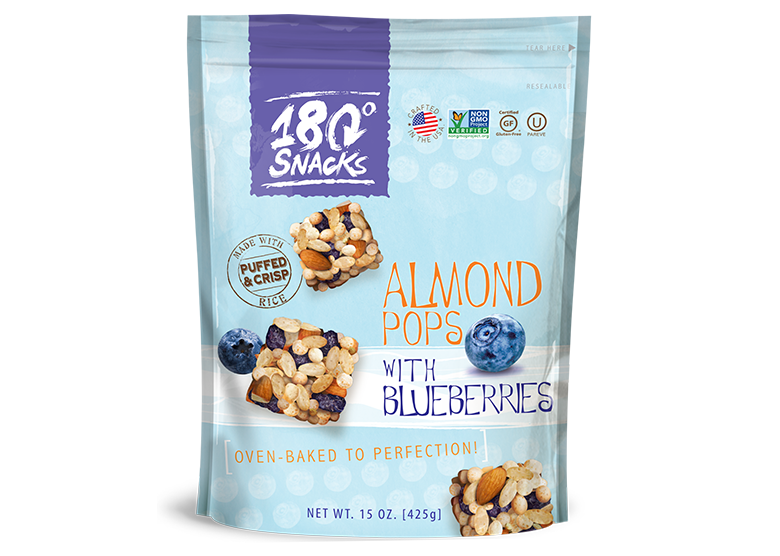 Almond Rice Pops Blueberry (15 oz.)