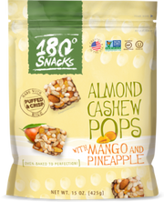 Almond Cashew Pop with Mango and Pineapple (15 oz.) | 180 Snacks